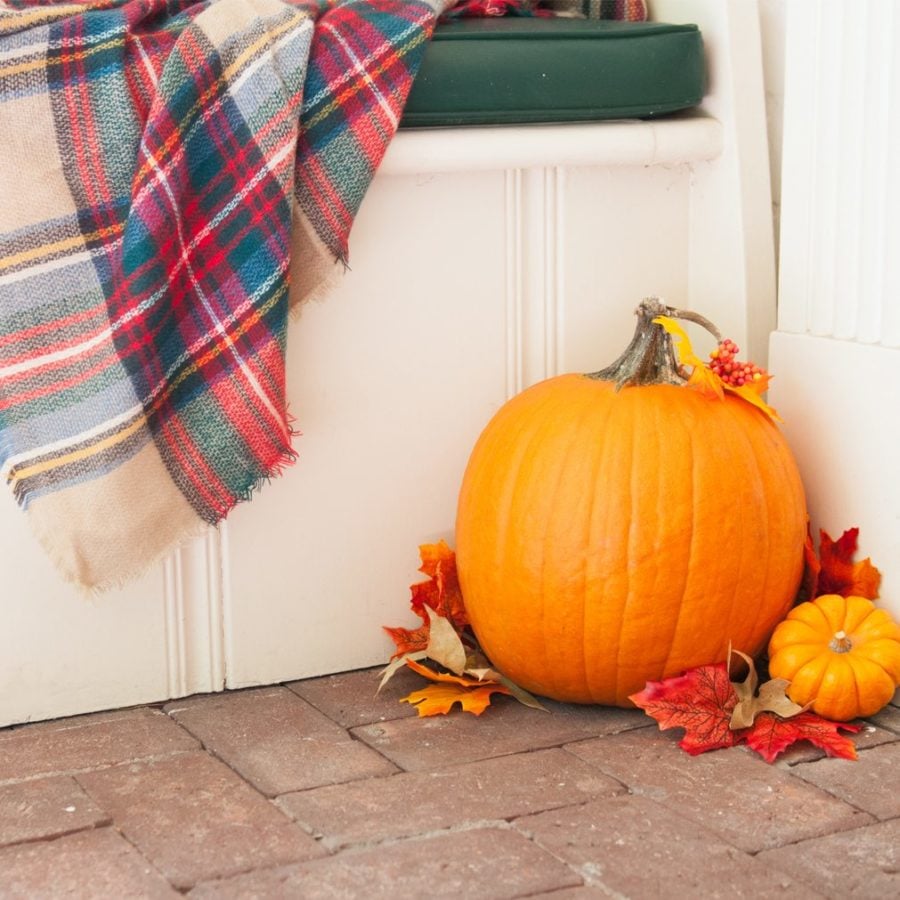 Front Porch Fall Decor