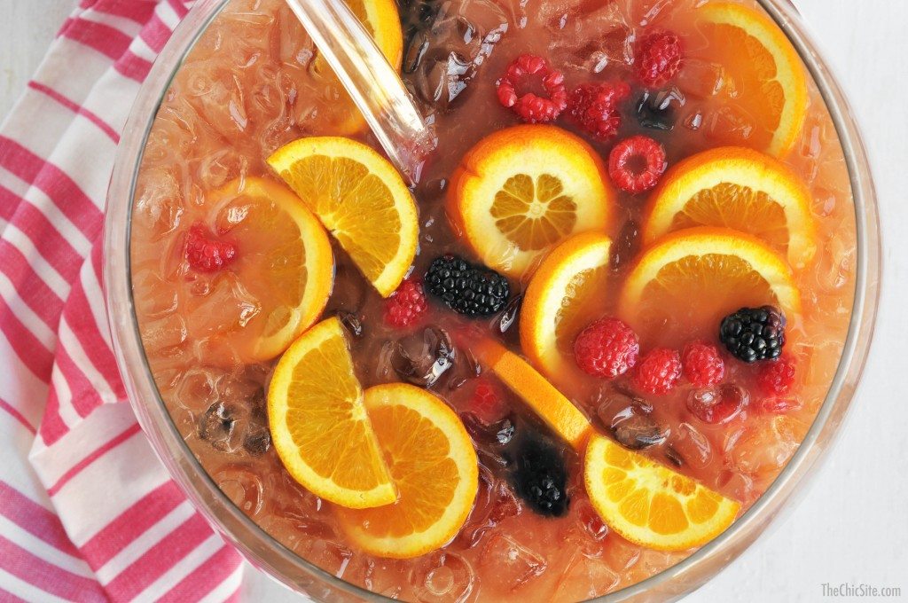 fresh fruit punch