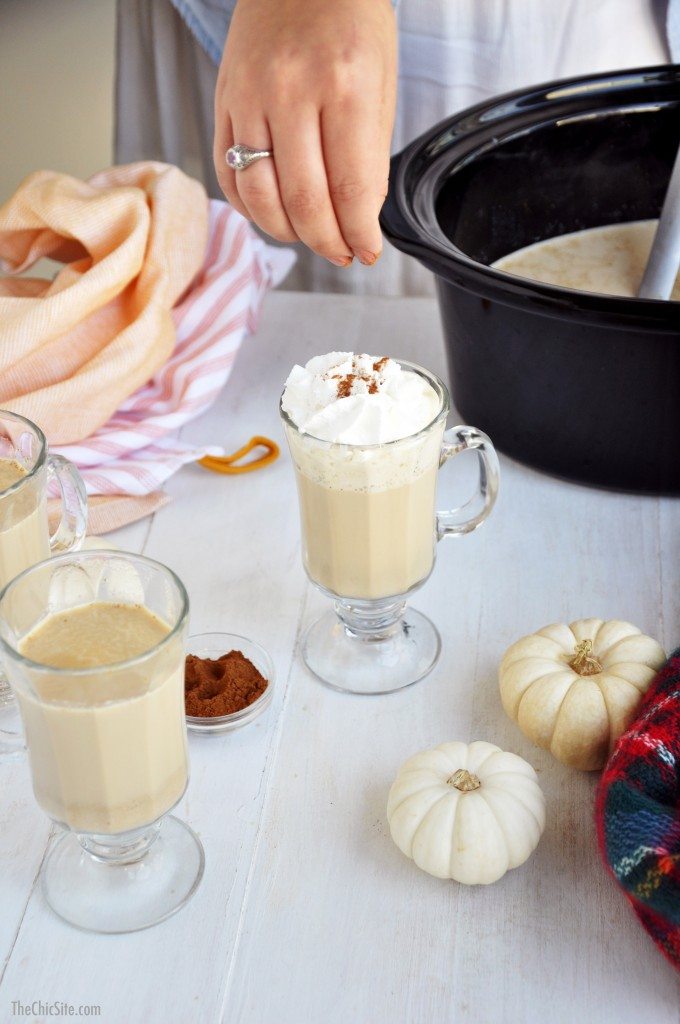 pumpkin pie spice lattes