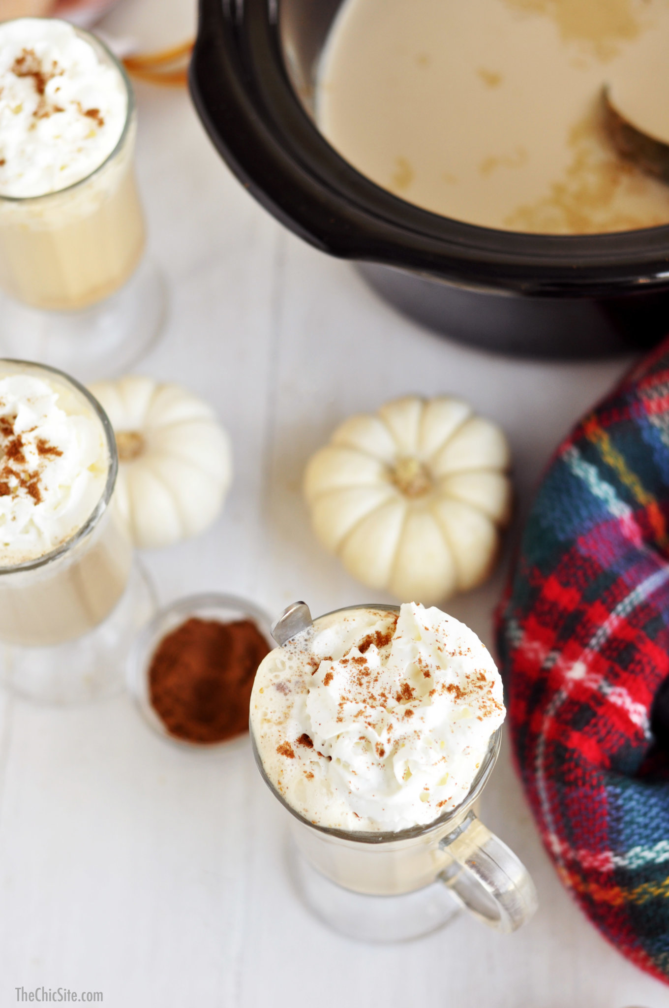 Slow Cooker Pumpkin Spice Latte - Rachel Hollis