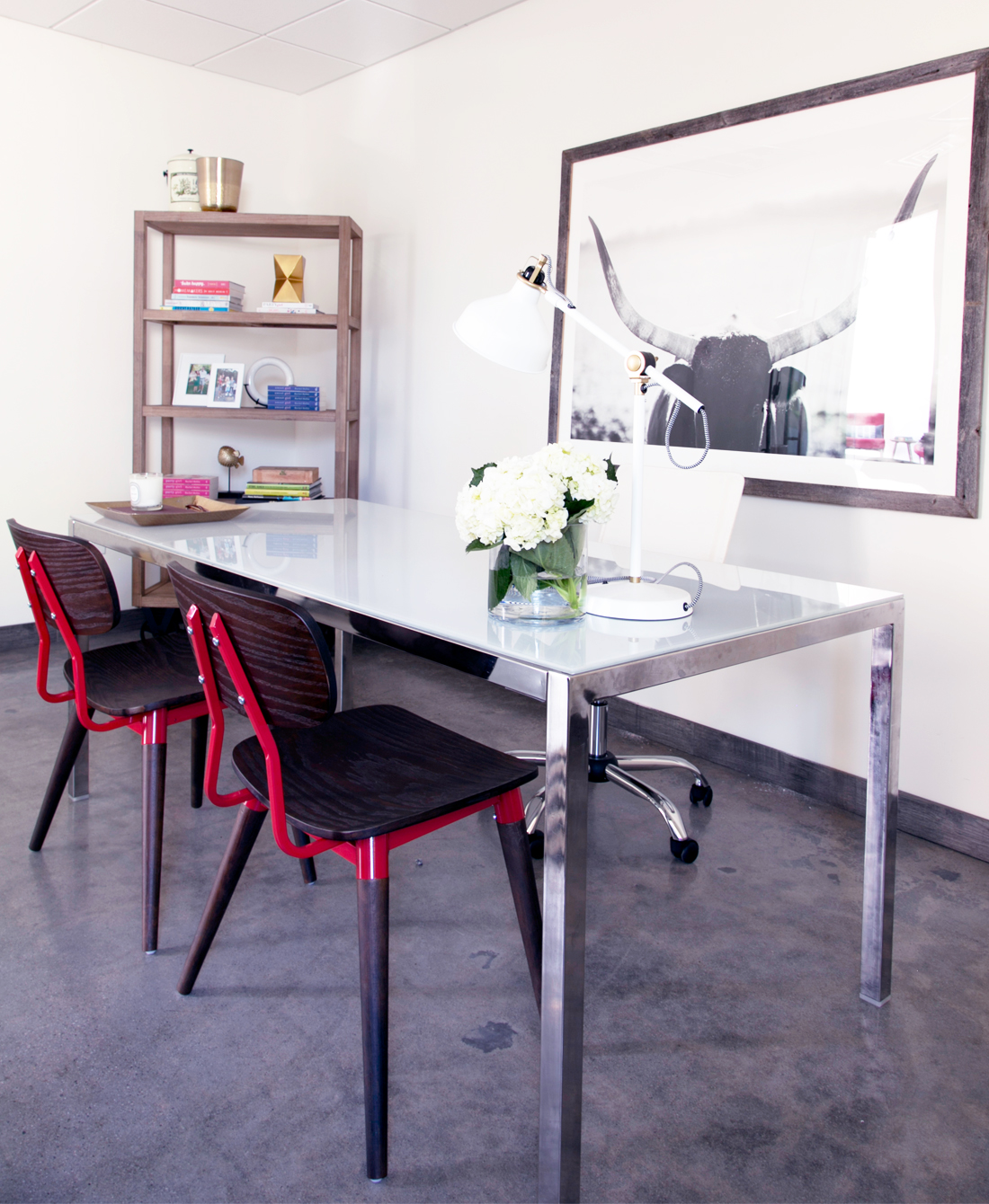 Rachel Hollis Office Laurel and Wolf Minted