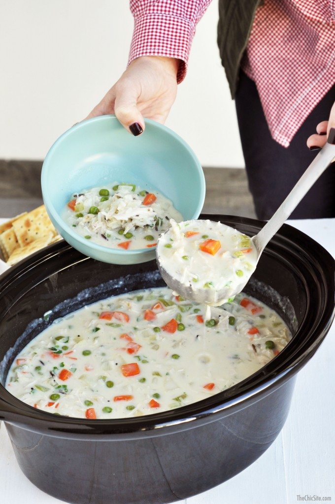 turkey soup in a slow cooker