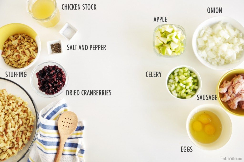 how to make stuffing into muffins