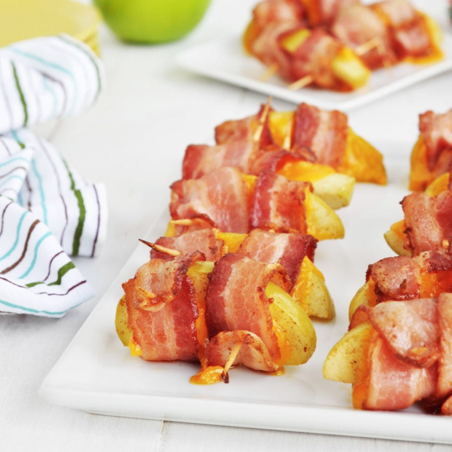 Bacon Apple Cheddar Bites
