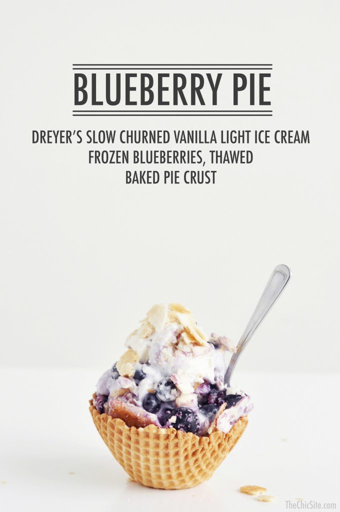 blueberry pie ice cream flavor