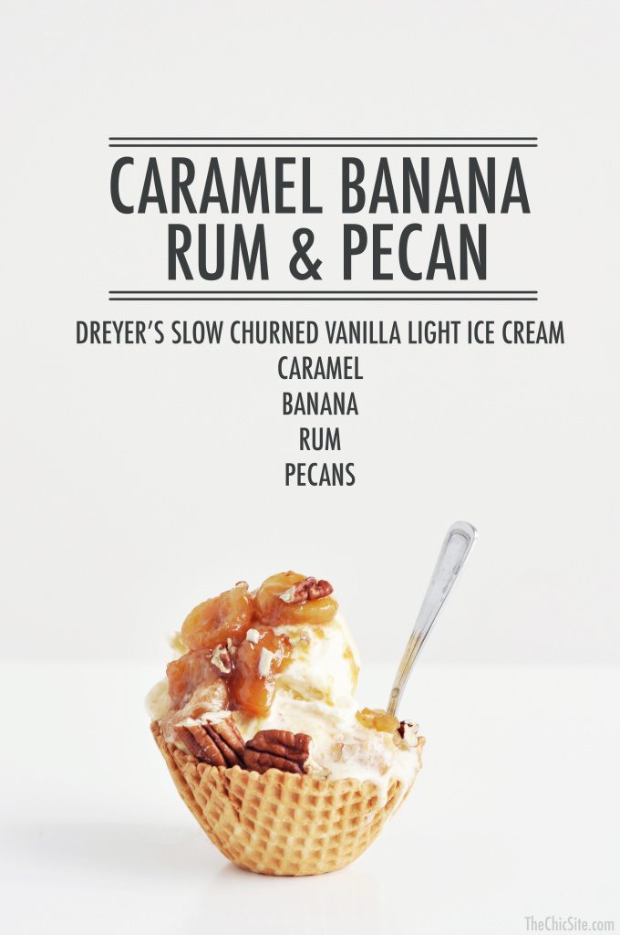 banana and rum ice cream