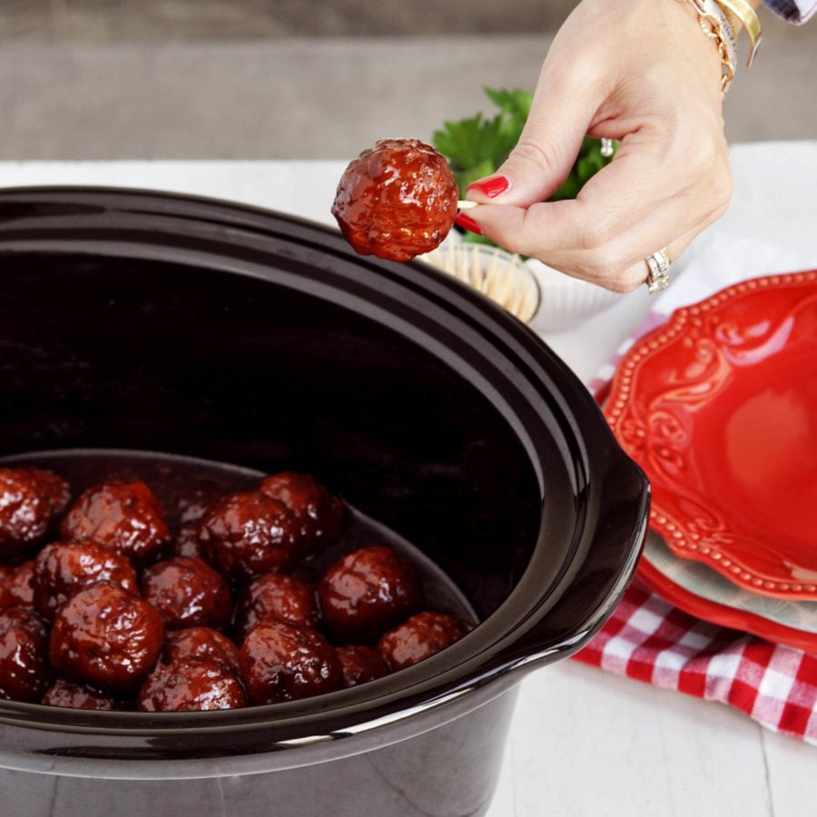 Sweet and Spicy Meatballs