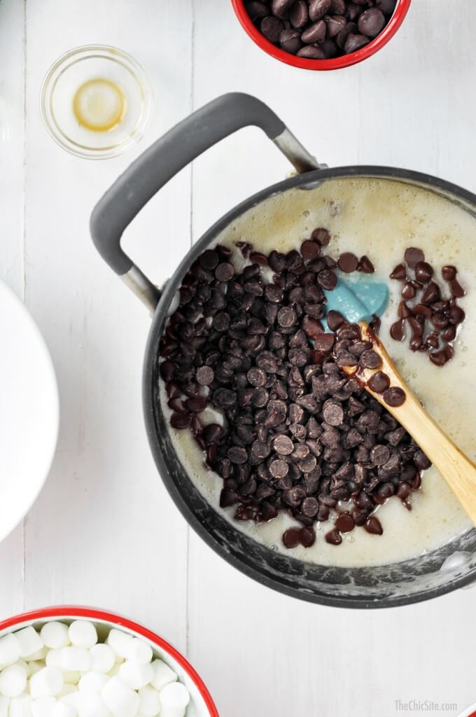 melting chocolate for fudge easy holiday fudge