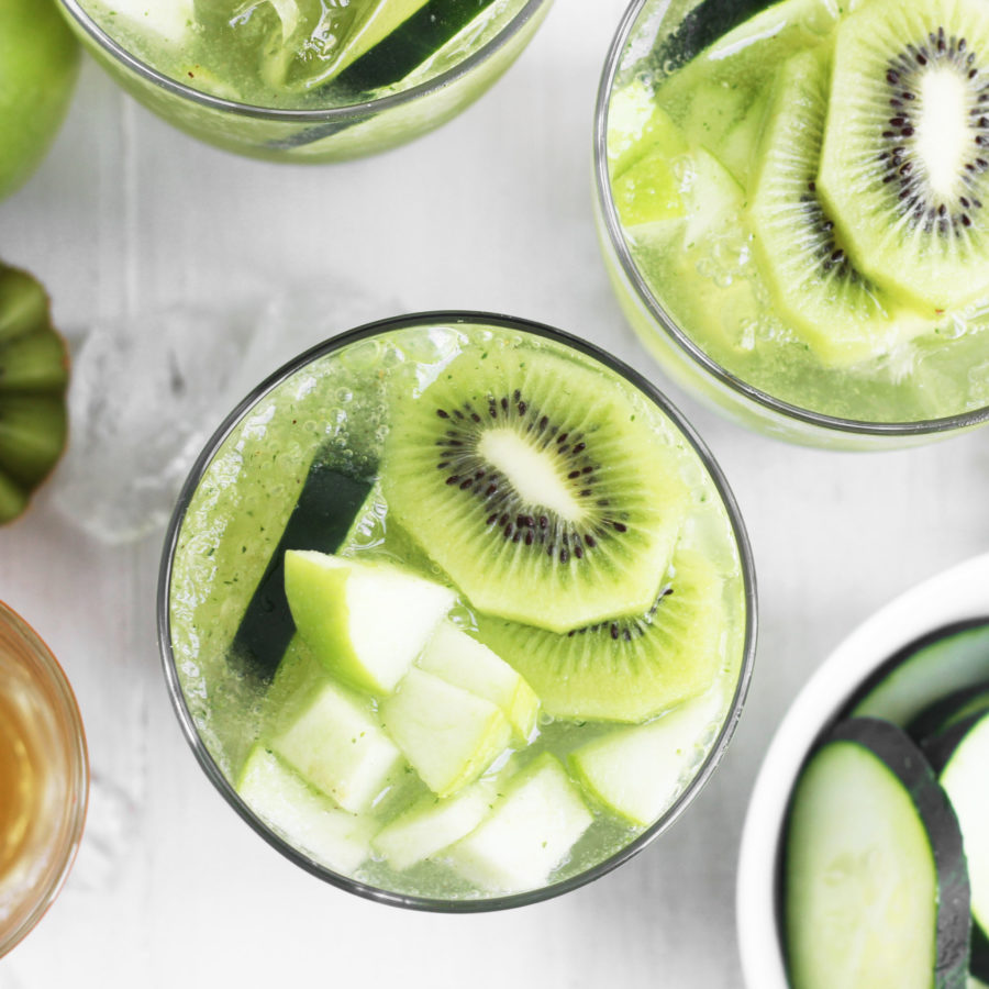 Cucumber Kiwi Sangria