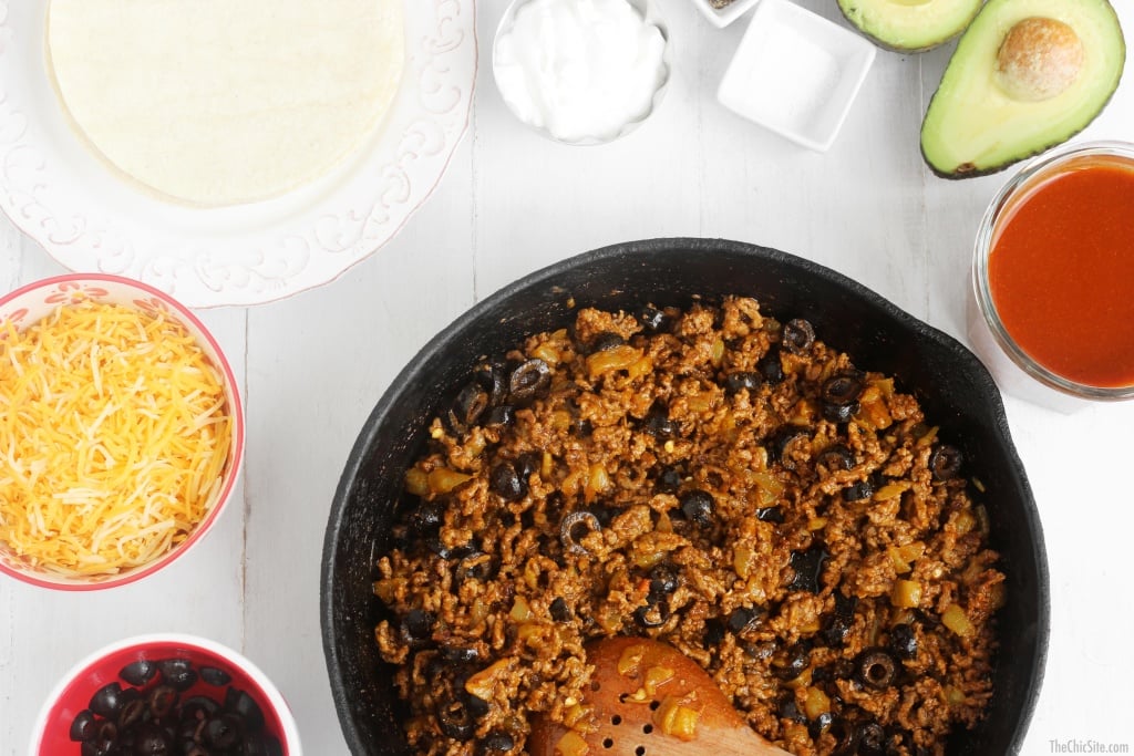 filling for enchiladas