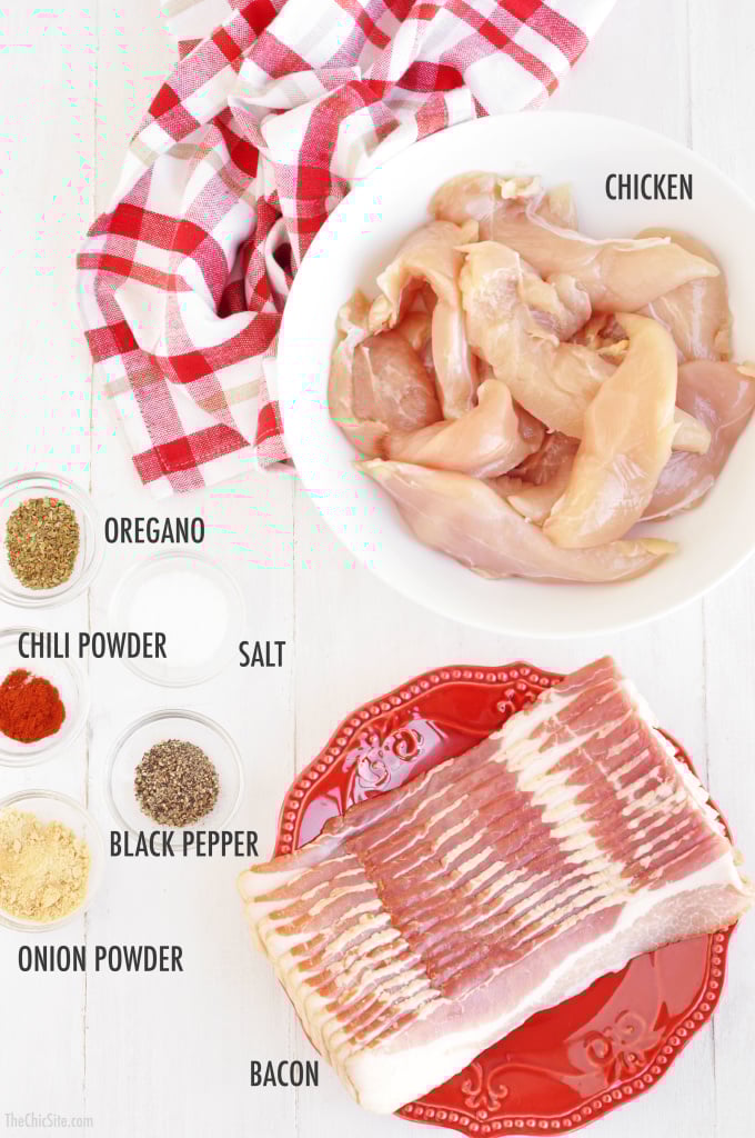 how to make bacon wrapped chicken