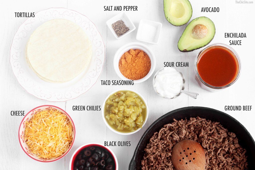 how to make a beef enchilada skillet