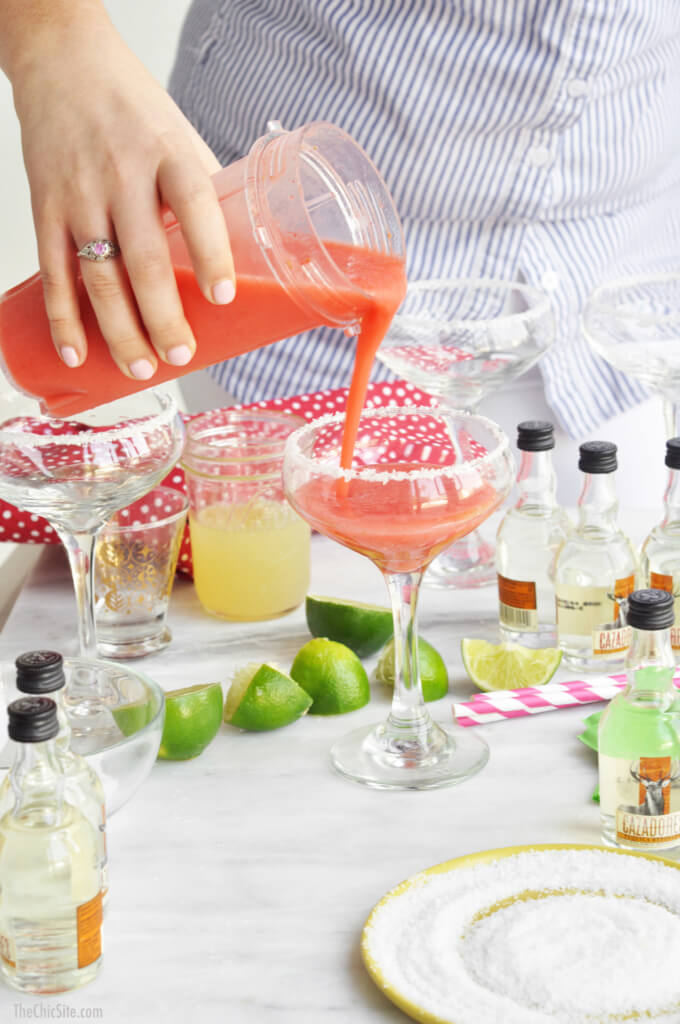 strawberry margaritas