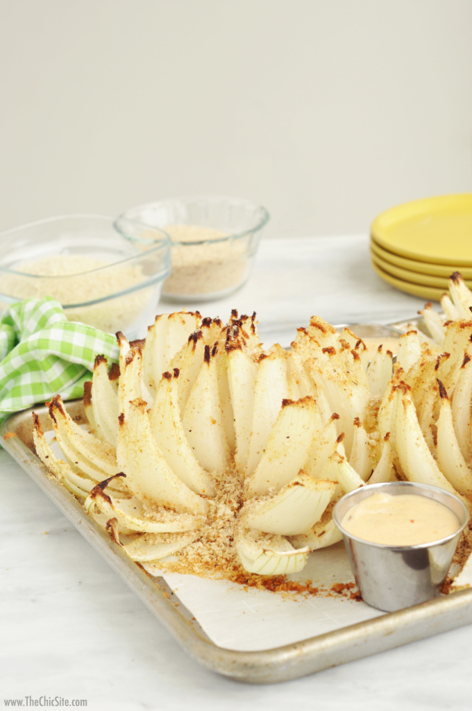 baked bloomin' onions
