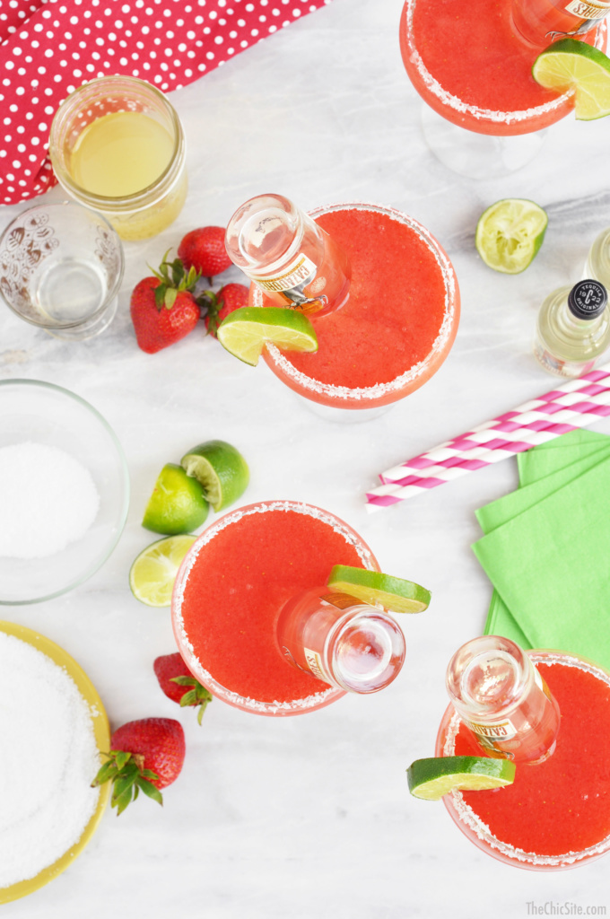 mini bottles of liqueur