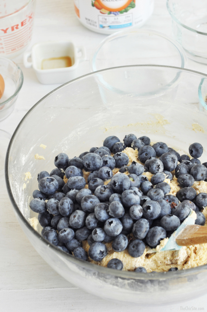 homemade blueberry muffins