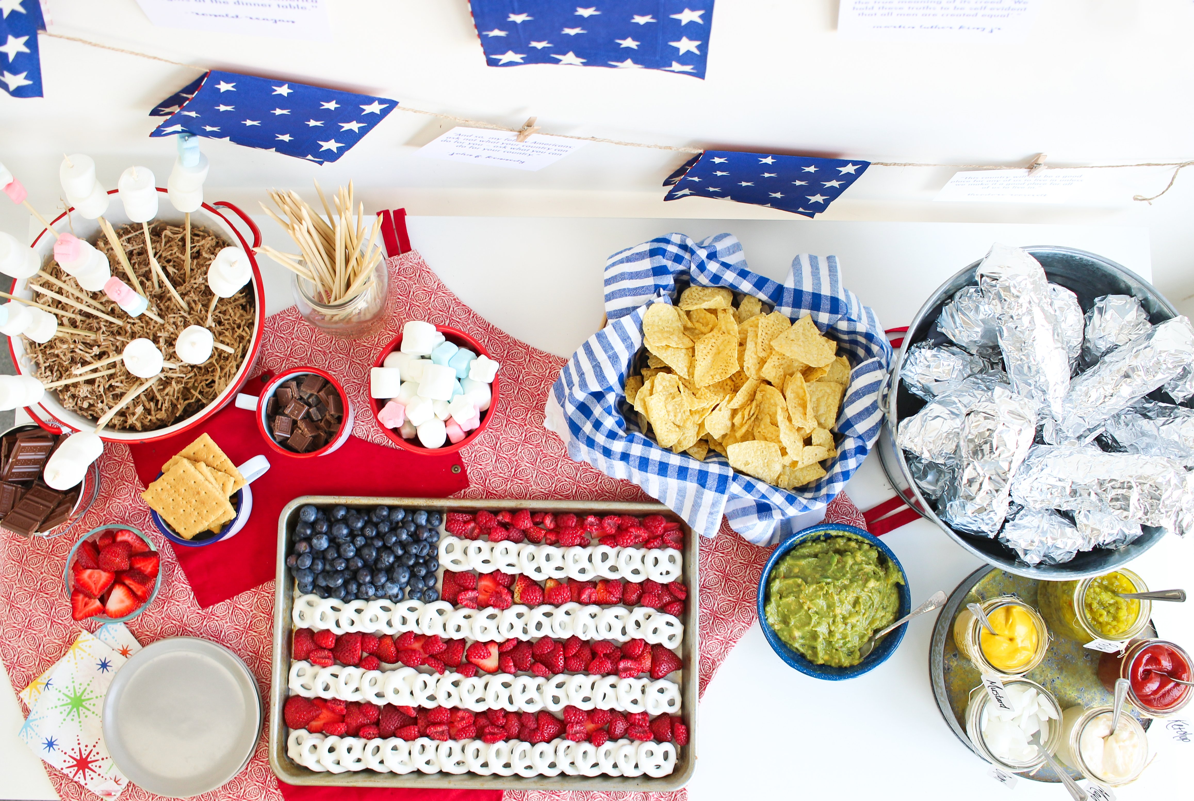 4th of July Buffet Rachel Hollis | The Chic Site