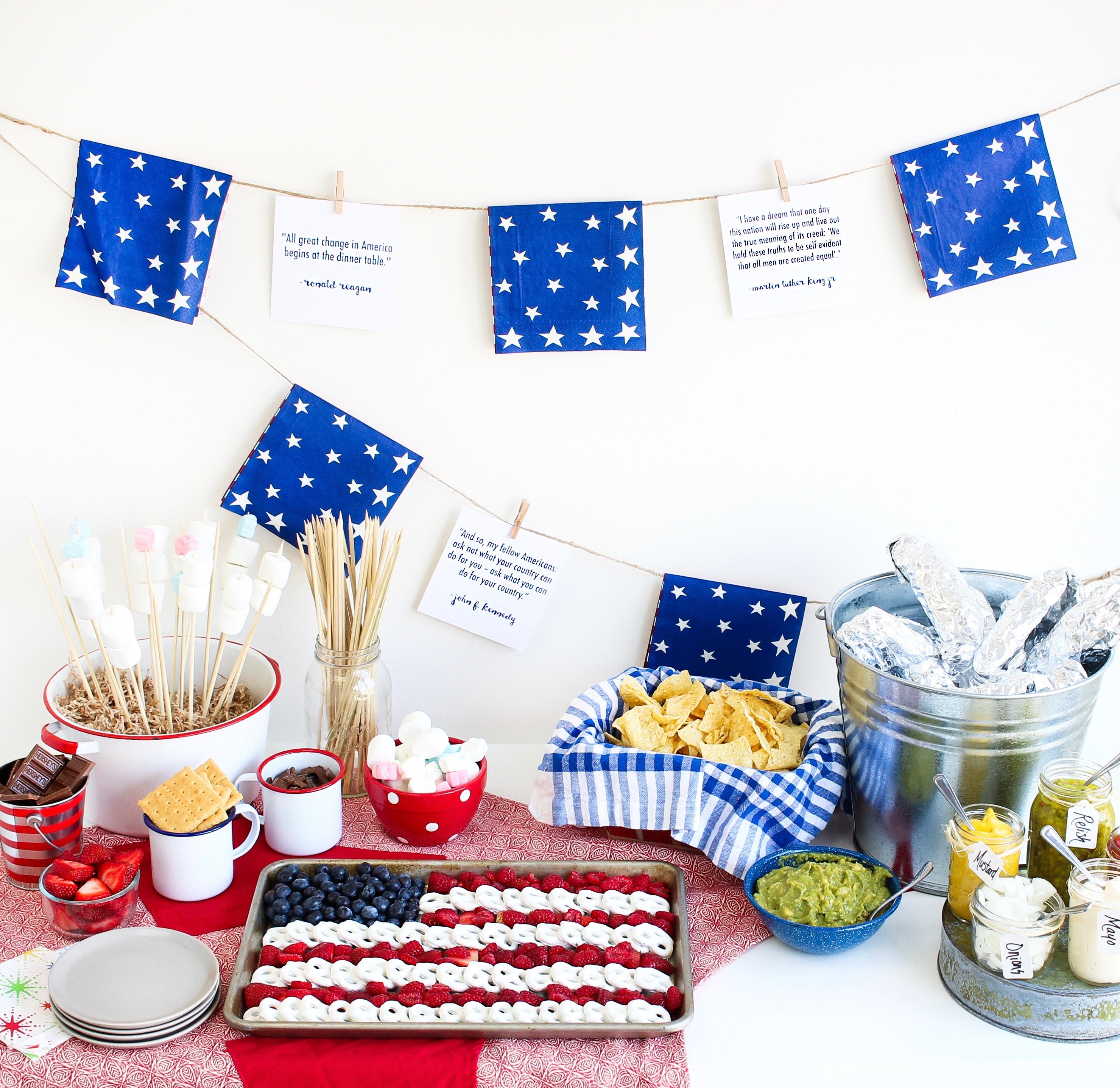 4th of July Decor | TheChicSite.com
