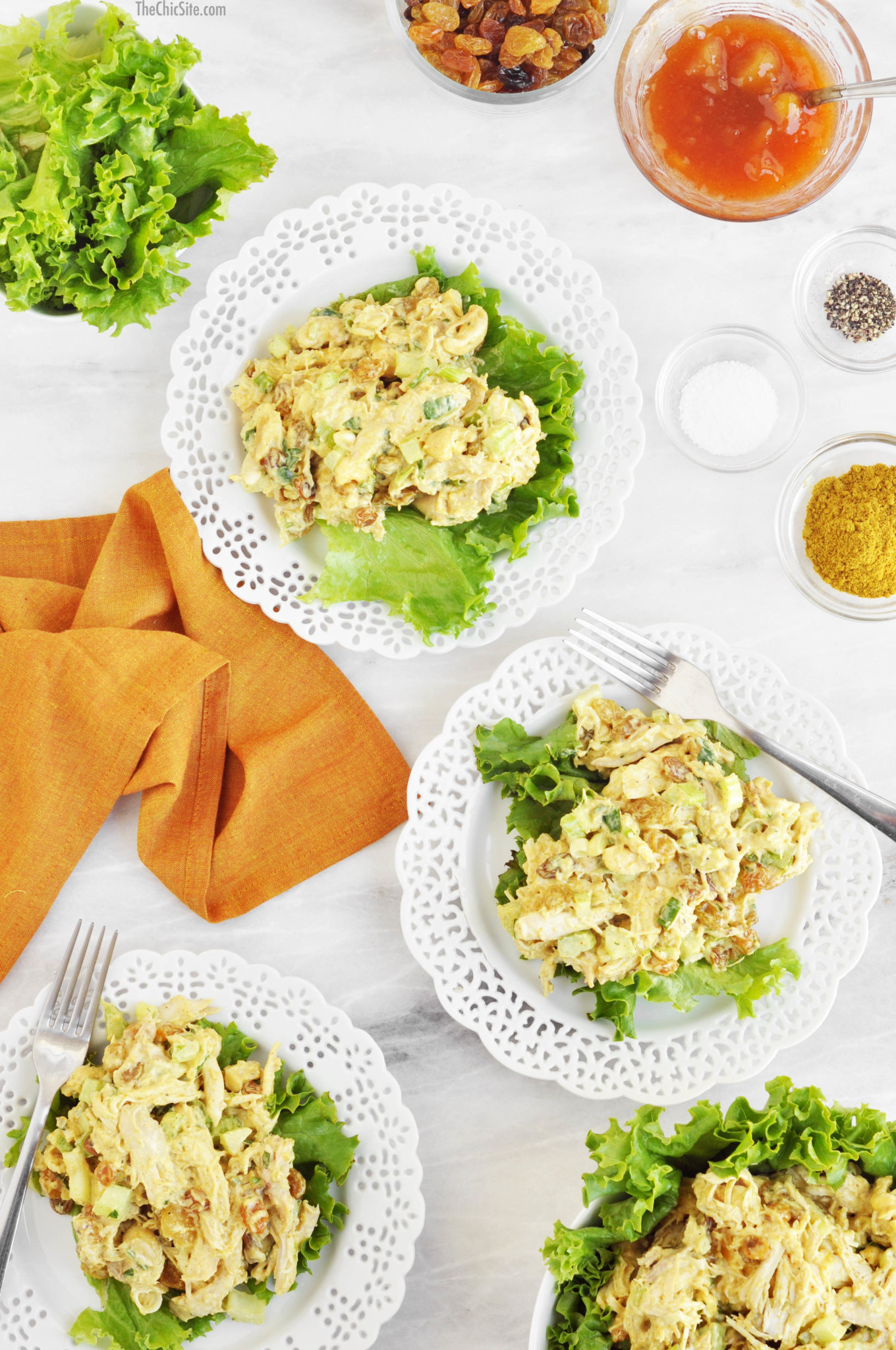 Chicken Curry Salad | The Chic Site