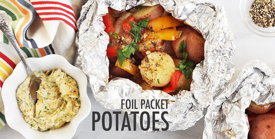 Grilled Potatoes |The Chic Site