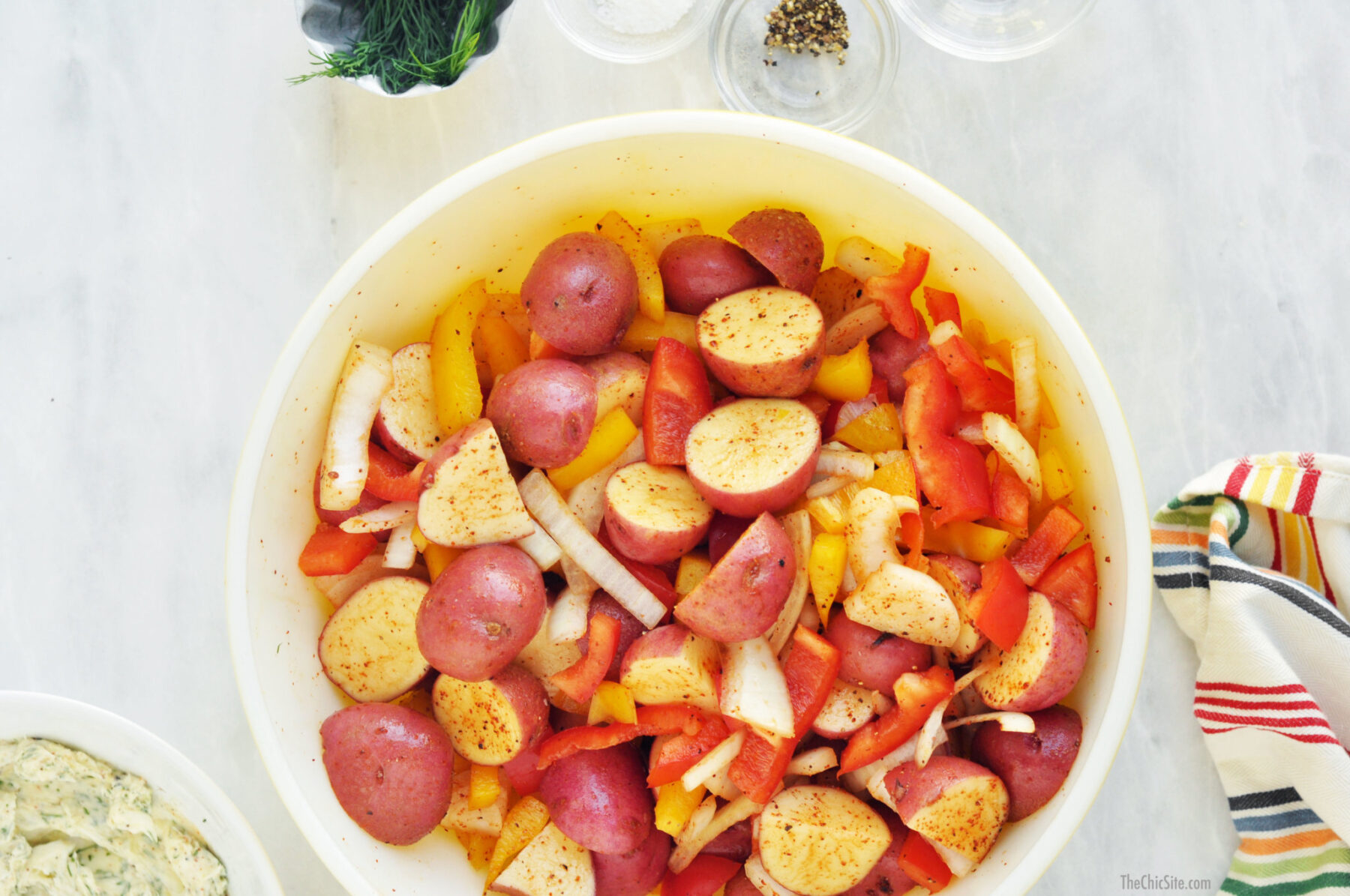 Grilled Potatoes |The Chic Site