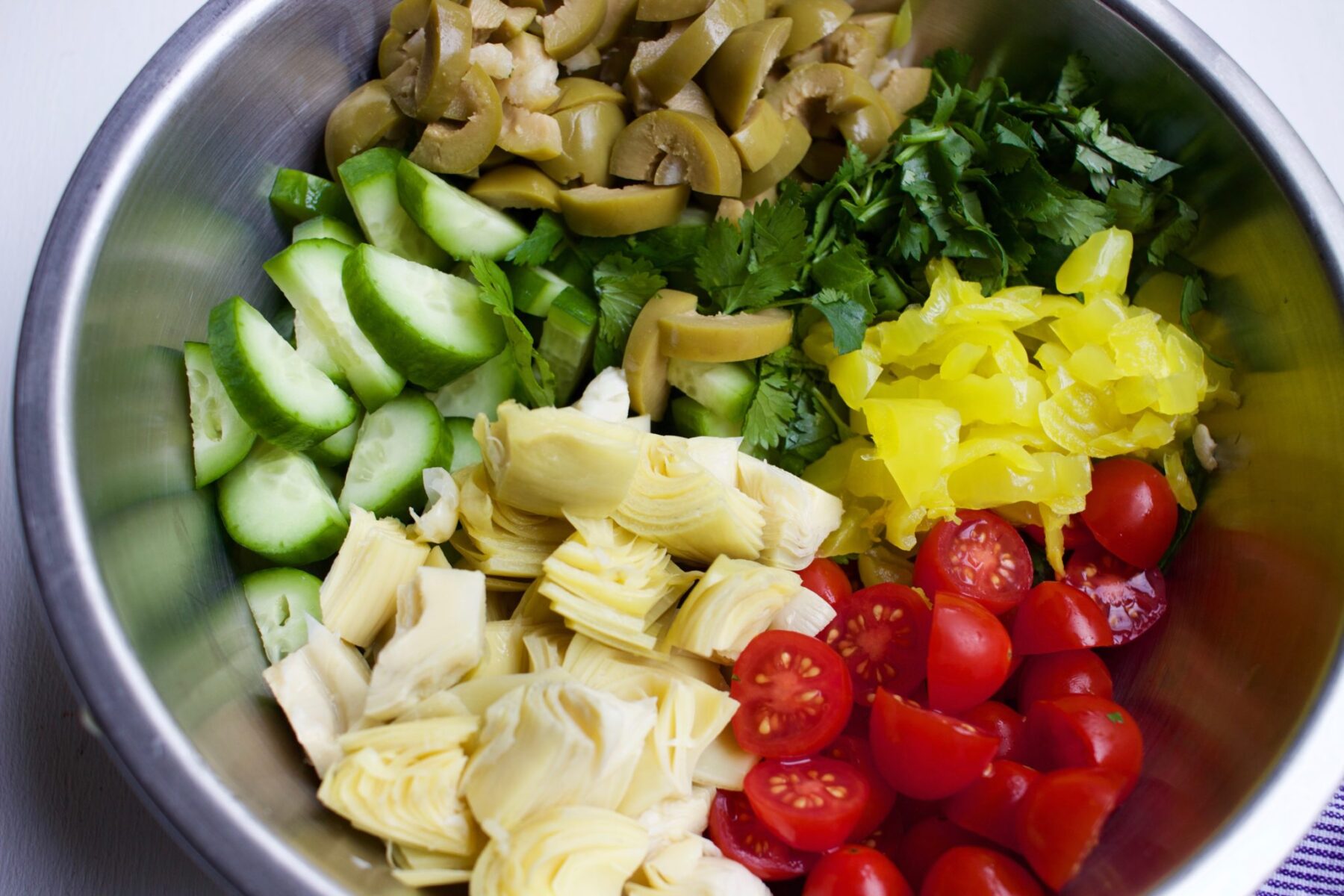 Ingredients for Greek Salad | The Chic Site