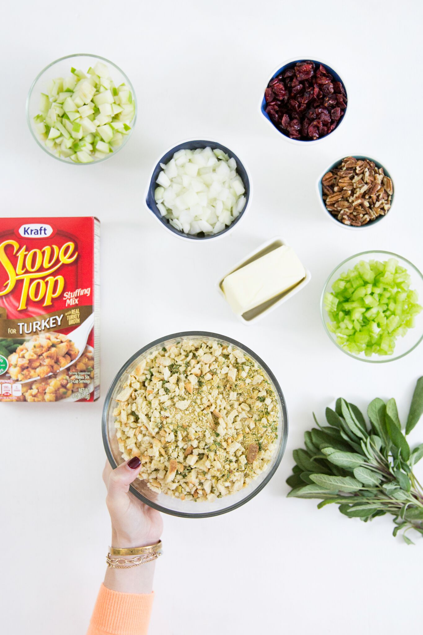 Stove Top Stuffing Bundt Cake Ingredients | The Chic Site