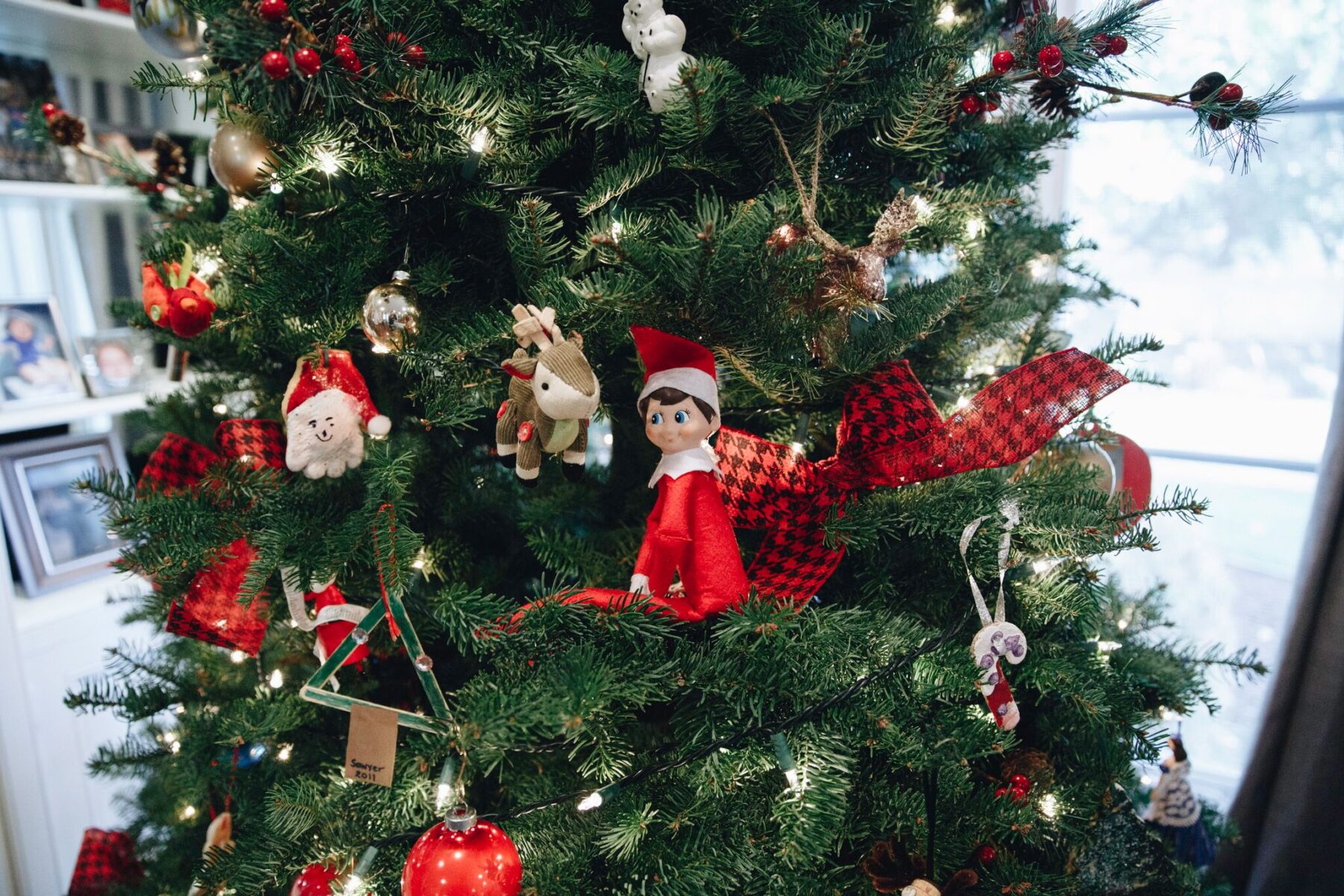 Elf on the Christmas Tree | The Chic Site