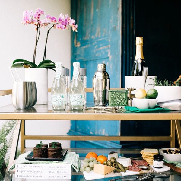 How to Style a Bar Cart