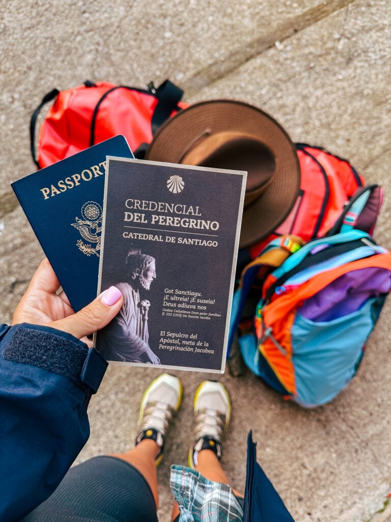 Rachel Hollis Hiking the Camino